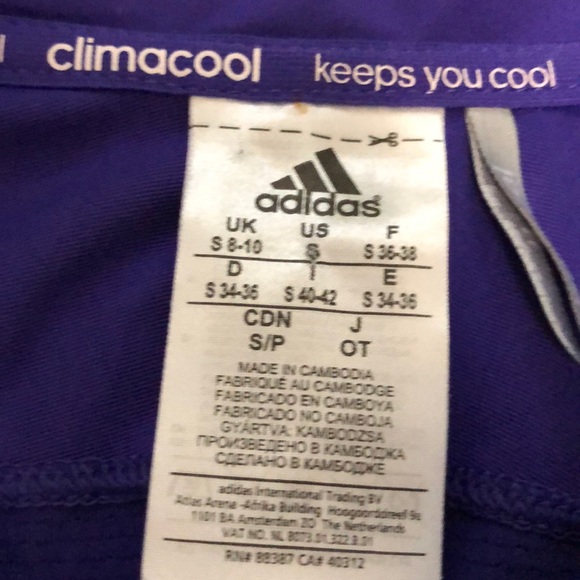 Purple adidas sweater - Picture 3 of 6